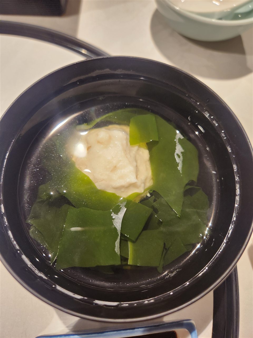 환영 석식 가이세키 — 첫 접시